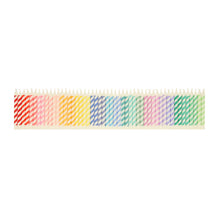 Load image into Gallery viewer, Rainbow Striped Mini Candles