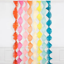 Load image into Gallery viewer, Rainbow Twisty Fringe Backdrop