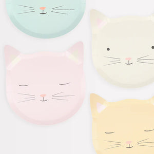 Cute Kitten Plates