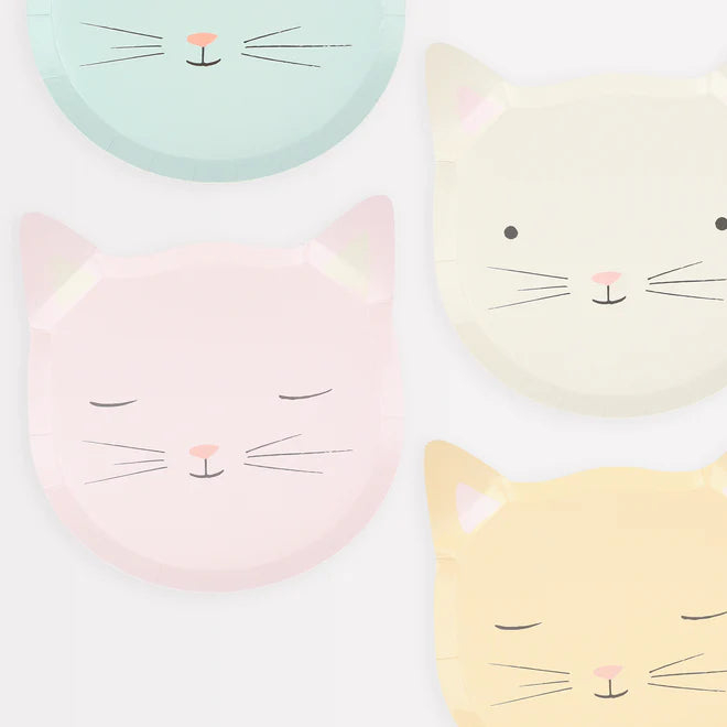 Cute Kitten Plates