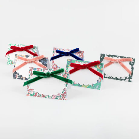 Meri Meri x Liberty Christmas Place Cards
