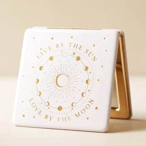Live By The Sun Pocket Mirror
