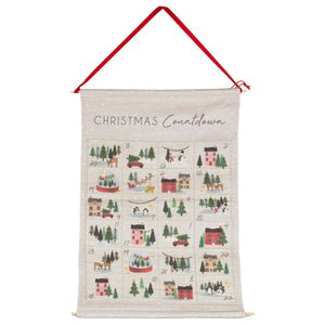 Christmas Traditional Fabric Advent Calendar