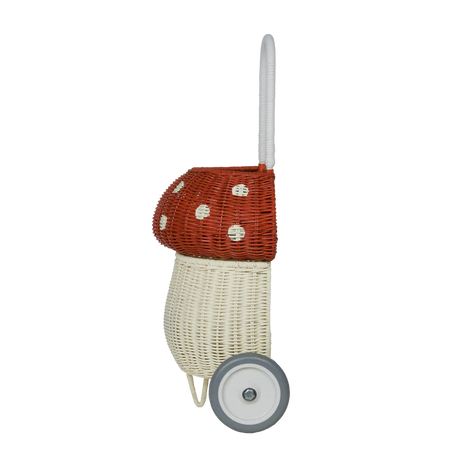 Red Spot Rattan Mushroom Luggy