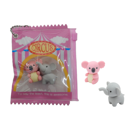 Zip Bag Erasers