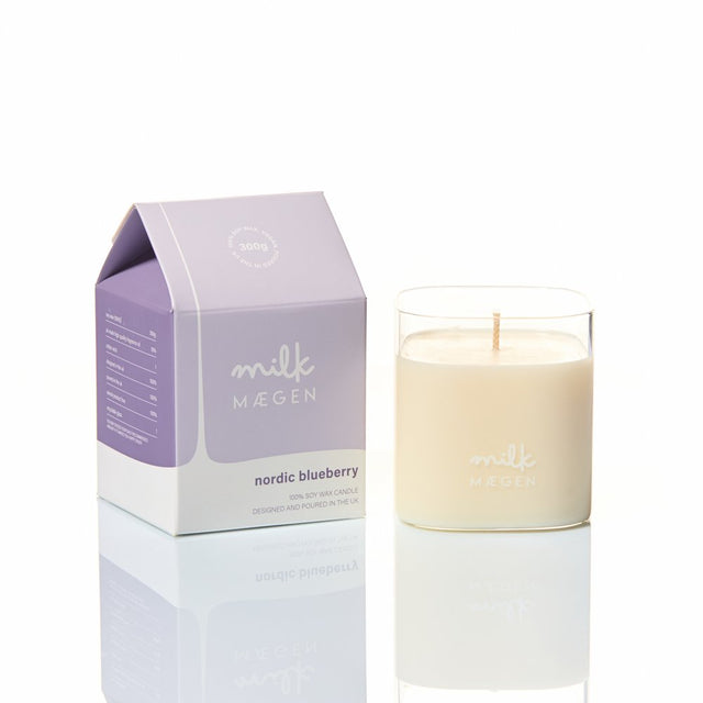 Milk Nordic Blueberry Soy Wax Candle