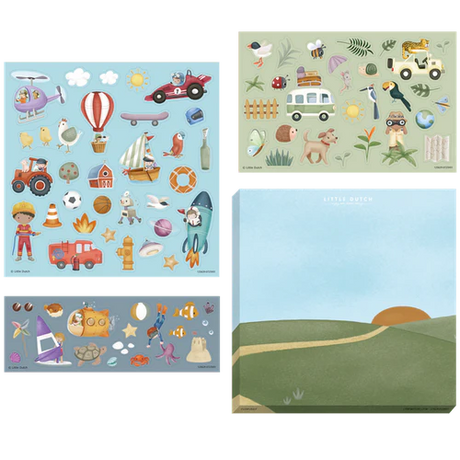 Jim & Friends Sticker Set