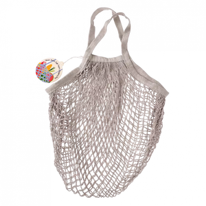 Organic Cotton String Bag Grey