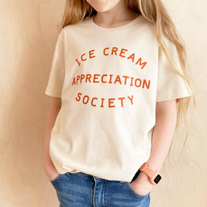 Pecan Ice Cream Appreciation Society Kid's T-Shirt