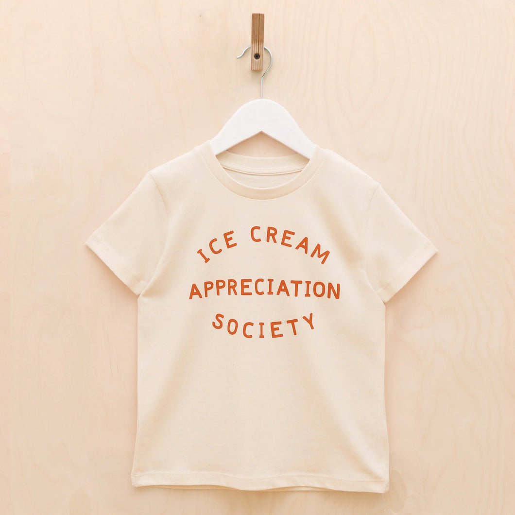 Pecan Ice Cream Appreciation Society Kid's T-Shirt