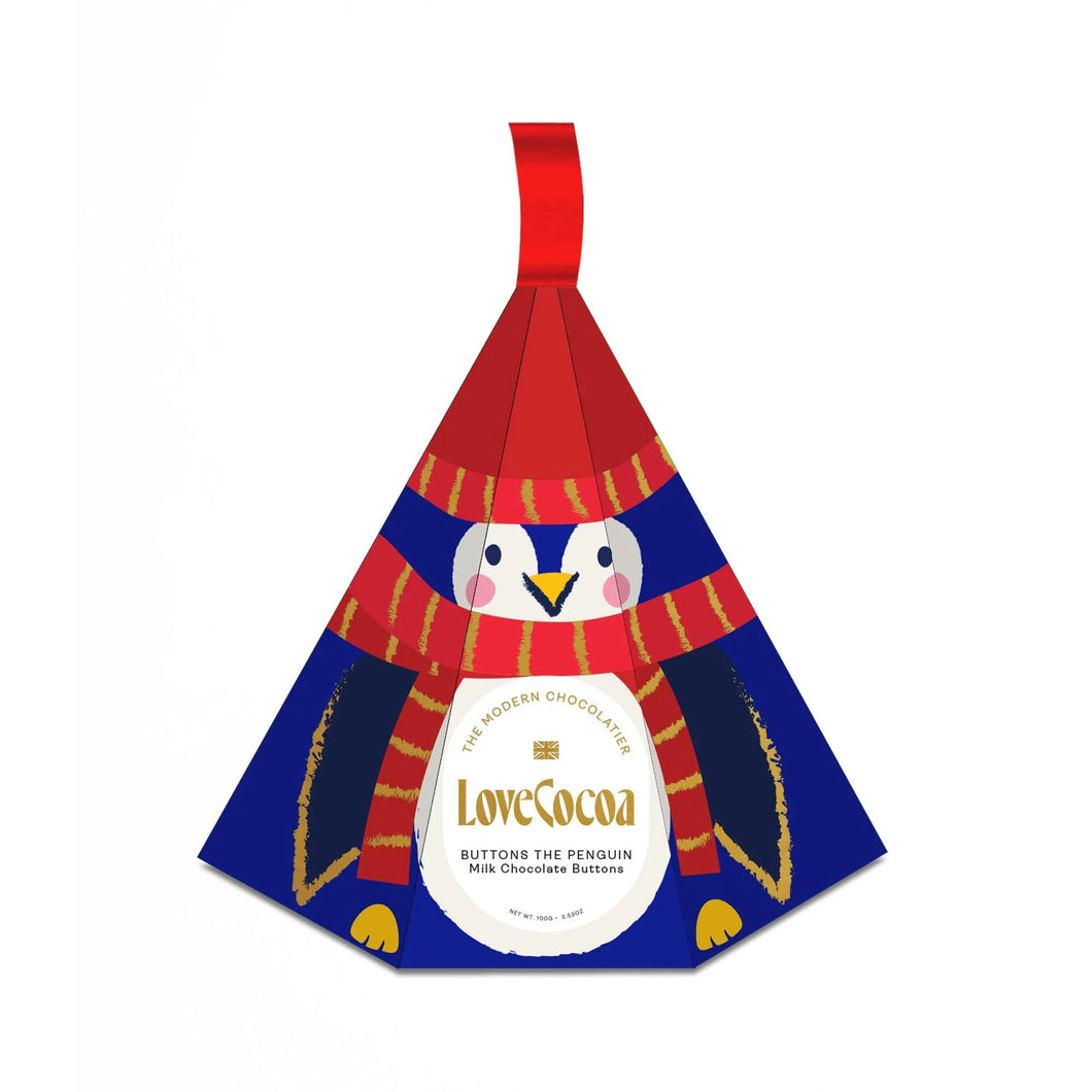 Christmas Penguin Chocolate Buttons