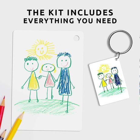 Mini Drawing Keychain Kit