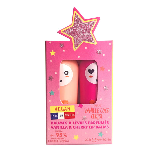Set of 2 Bunny Lip Balms - Pink Duo
