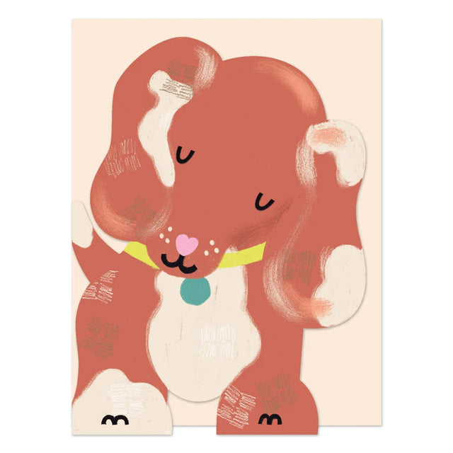Mini Dachshund Puppy Card