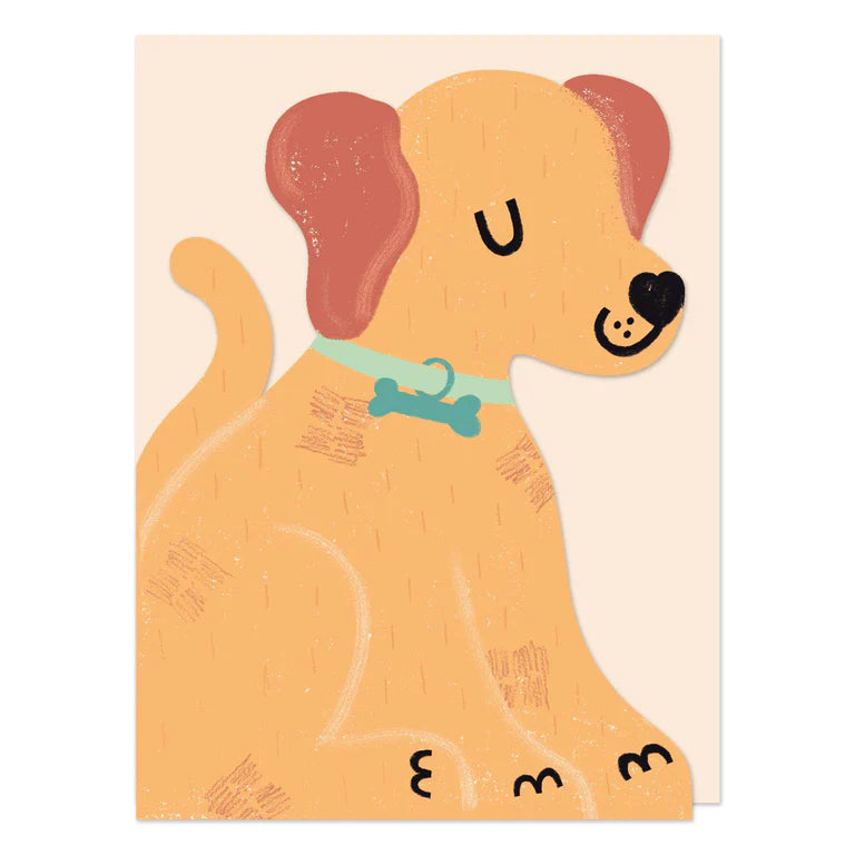 Mini Labrador Puppy Card