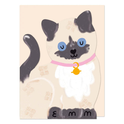 Siamese Kitten Mini Card