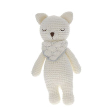 Load image into Gallery viewer, White Baby Crochet Fox