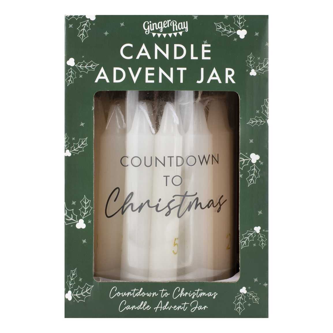 Christmas Candles Advent Calendar