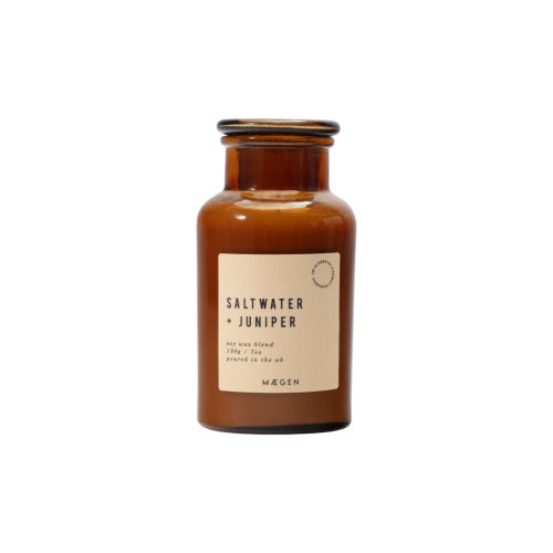 Saltwater And Juniper Soy Wax Candle