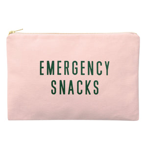 Emergency Snacks Blush Pink Pouch