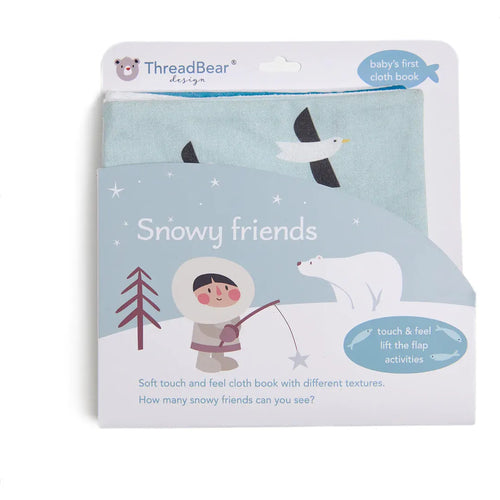 Snowy Friends Cloth Activity Book