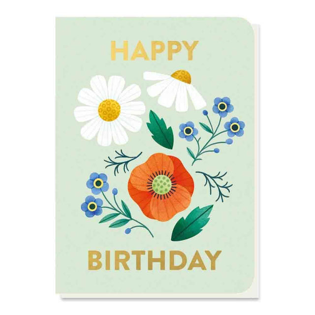 Wild Flower Seed Stick Birthday Card