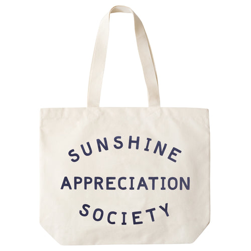 Sunshine Appreciation Society Natural Tote Bag