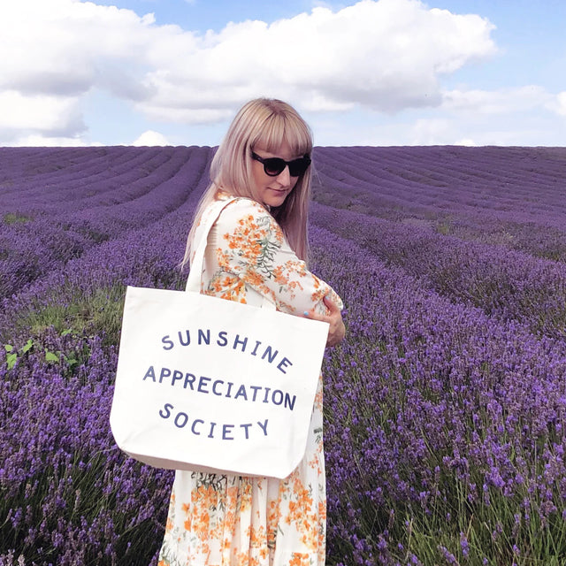 Natural Sunshine Appreciation Society Tote Bag