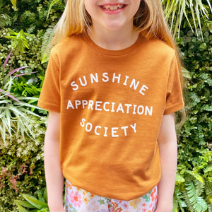 Sunshine Appreciation Society Kid's T-Shirt