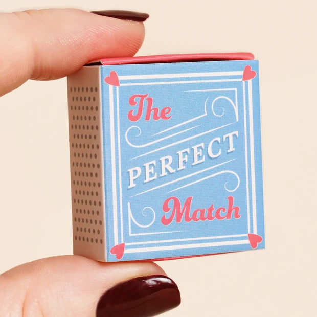 Tiny Matchbox Ceramic Matches