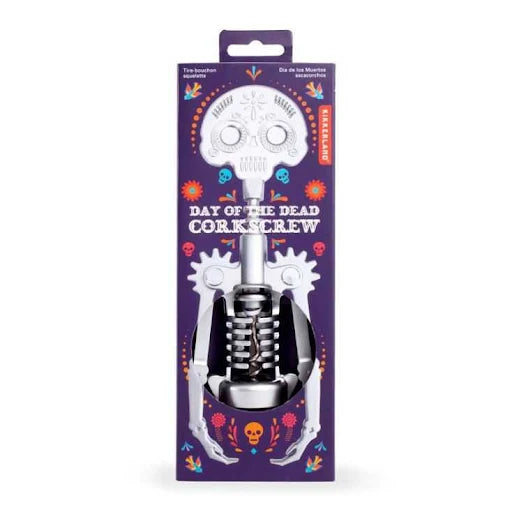 Day of the Dead Skeleton Corkscrew