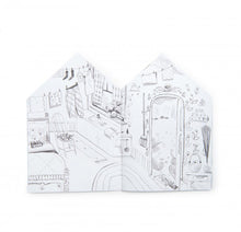 Load image into Gallery viewer, Les Minouchkas House shape Colouring Book