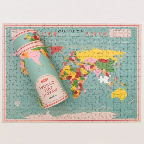 Large World Map Jigsaw