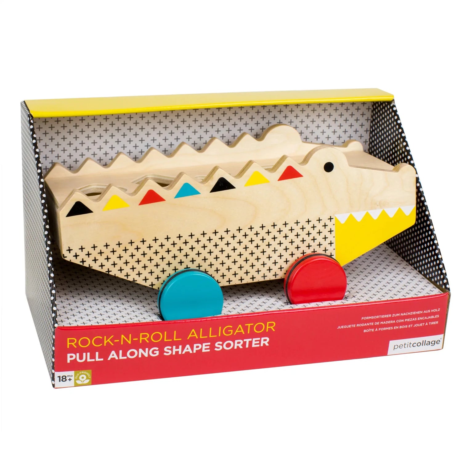 Rock N Roll Alligator Pull Along Shape Sorter