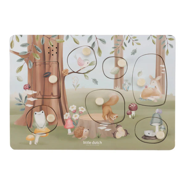 Forest Friends Wooden Sound Puzzle