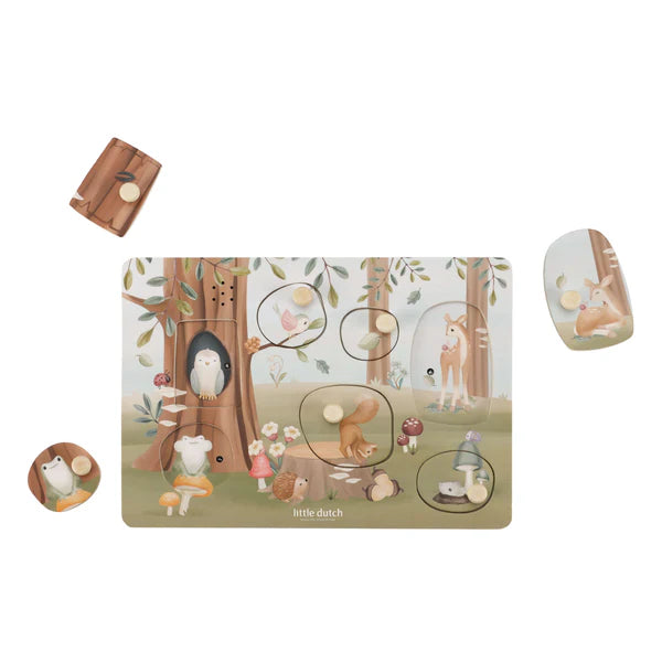 Forest Friends Wooden Sound Puzzle