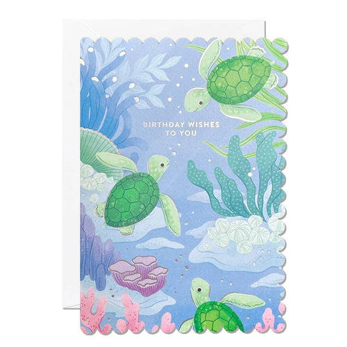 Sealife Birthday Card