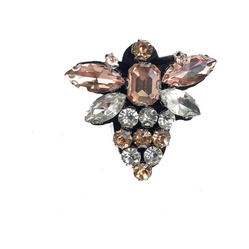 Rose Gold Queen Bee Pin