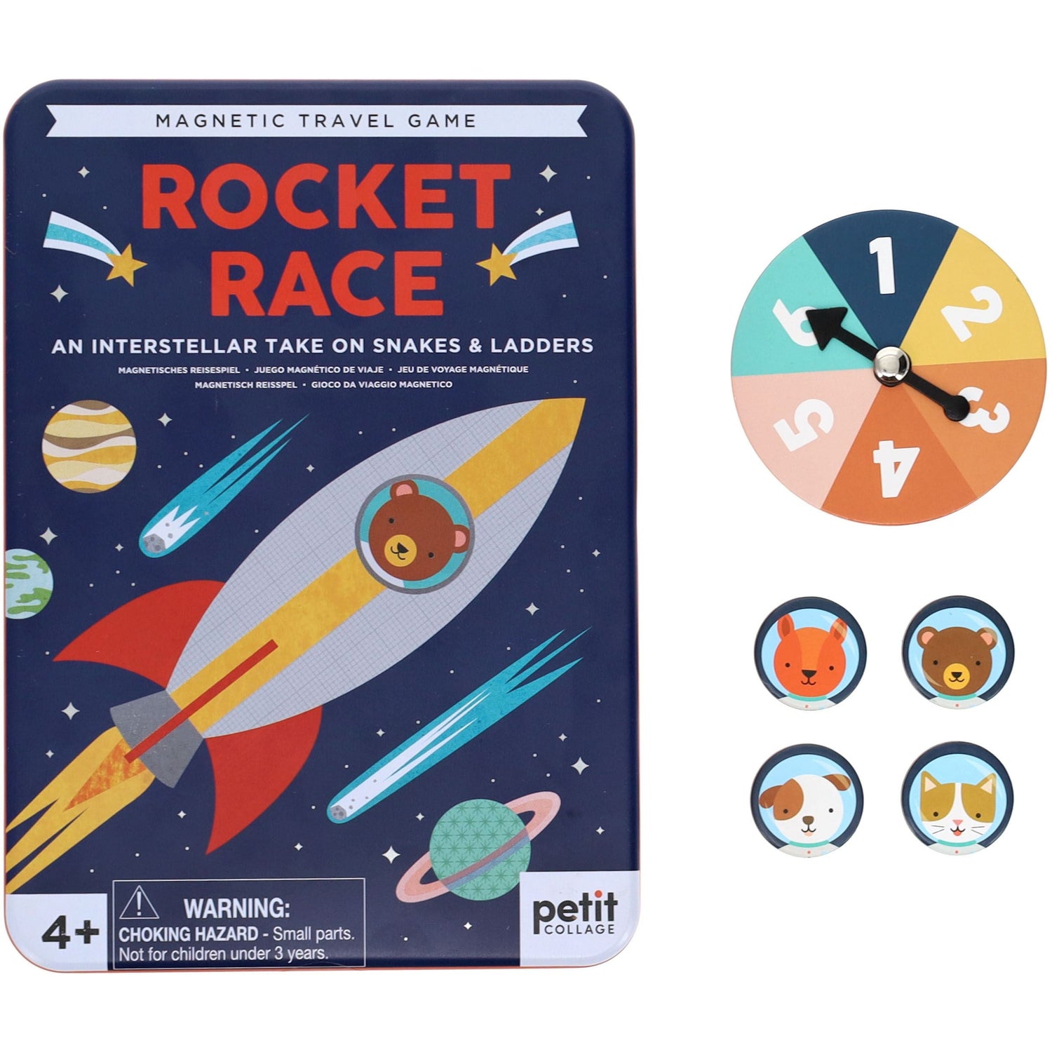 Rocket Race Magnetic Travel Game