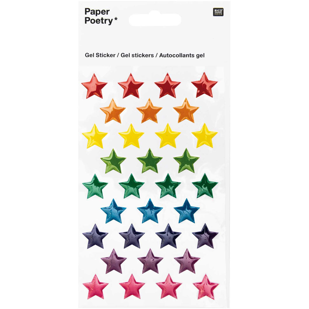 Gel Star Stickers