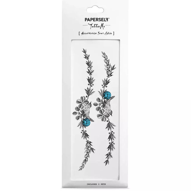 Temporary Tattoos Sparrow Bracelets