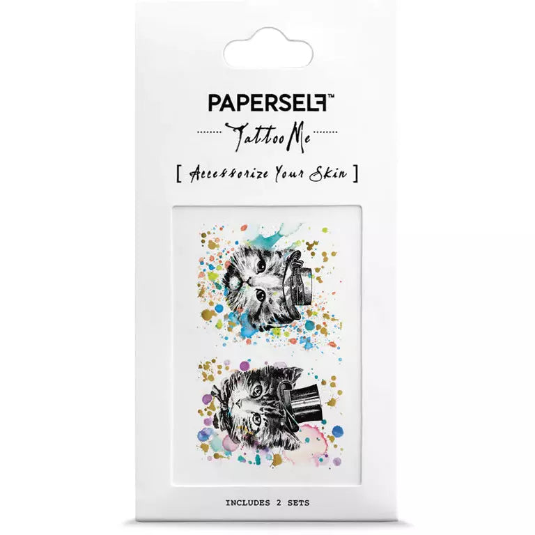 Temporary Tattoos Kitten Brothers