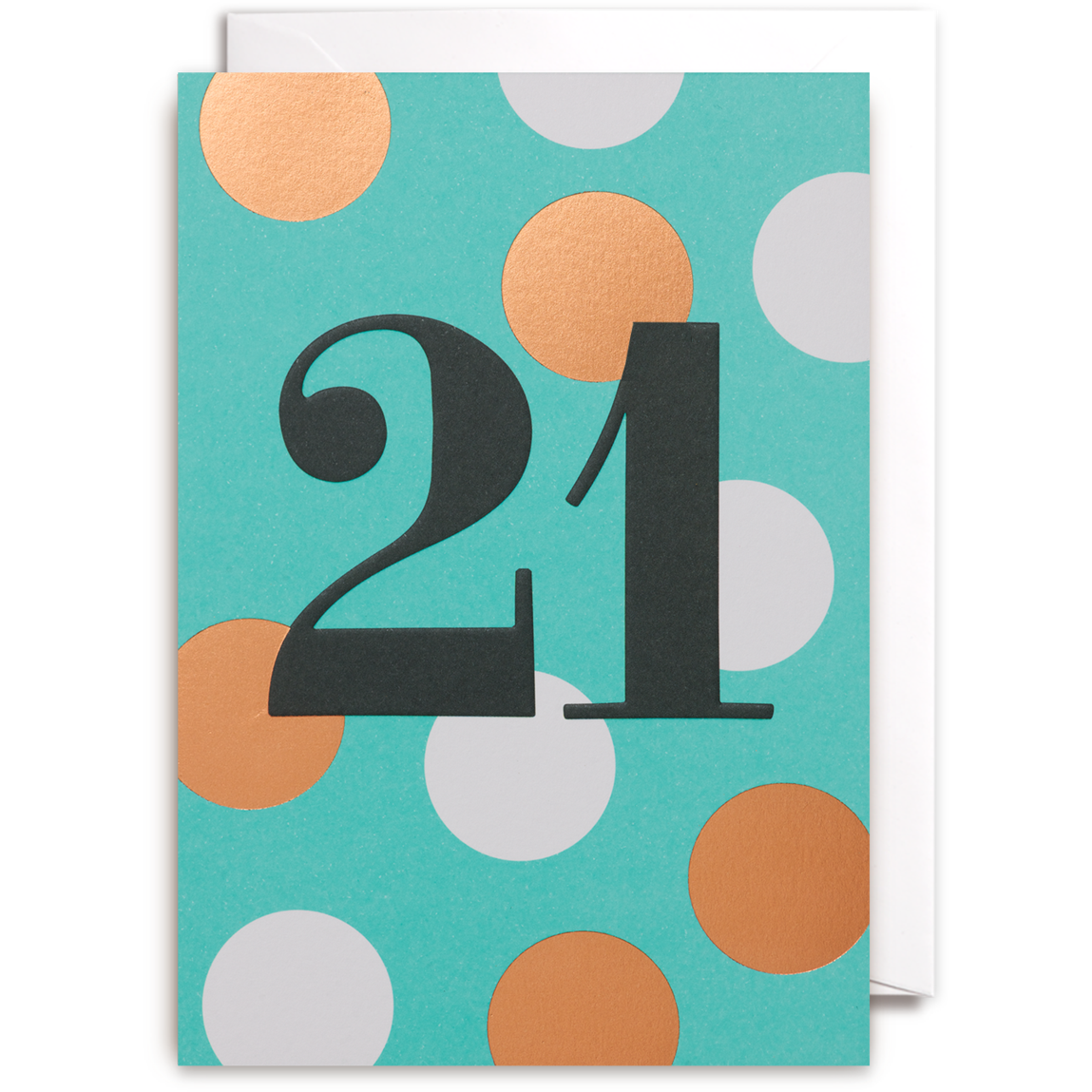 Age 21 Spot Birthday Card