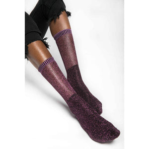 Glitter Socks - Pink