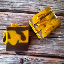 Load image into Gallery viewer, Orange And Cocoa Handmade Soap