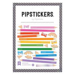 Colourful Pencil Stickers