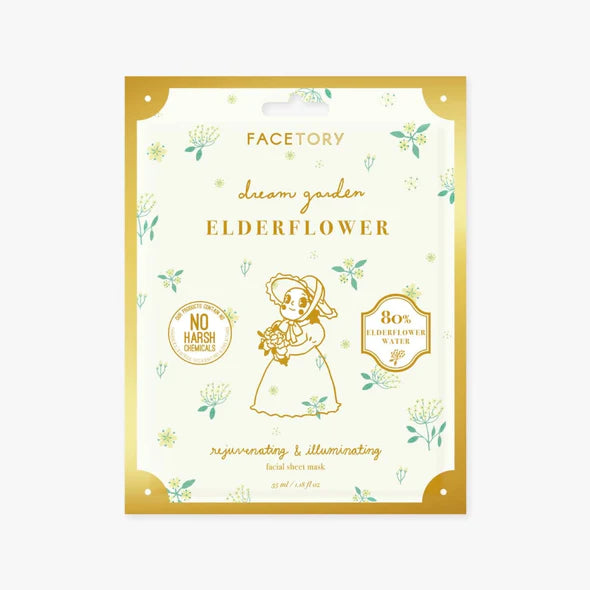 Dream Garden Elderflower Face Mask