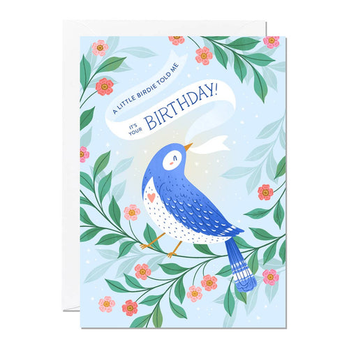 Birdie Birthday Card