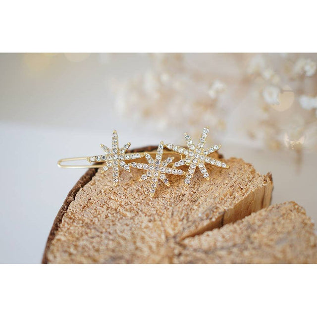 Barrette Erella Étoiles Dorées