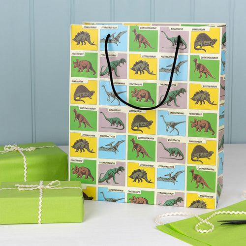 Large Prehistoric Dinosaur Gift Bag